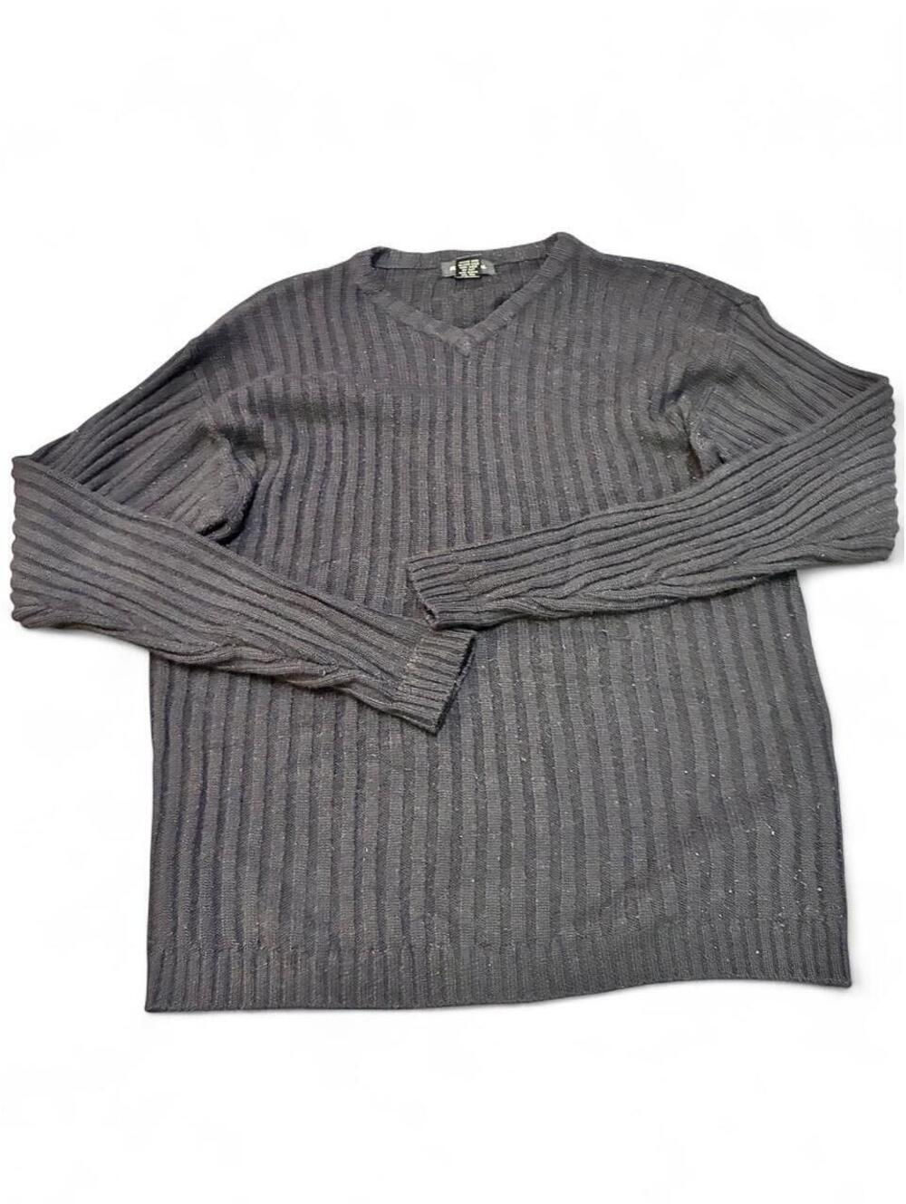 Next Men's Black and Grey Jumper